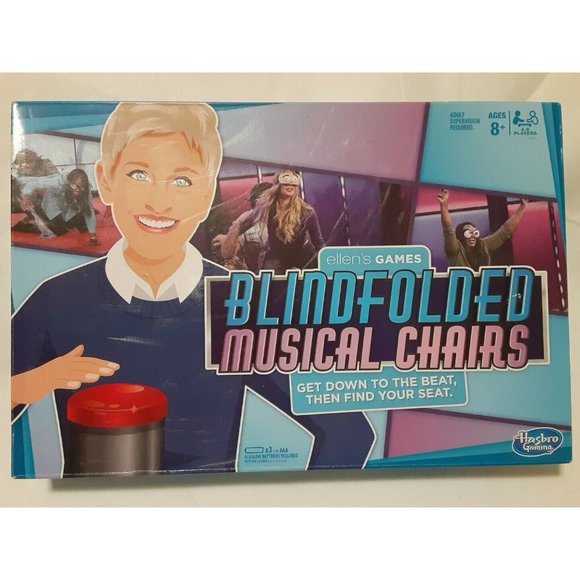 Hasbro Toys Hasbro Gaming Ellens Games Blindfolded Musical Chairs